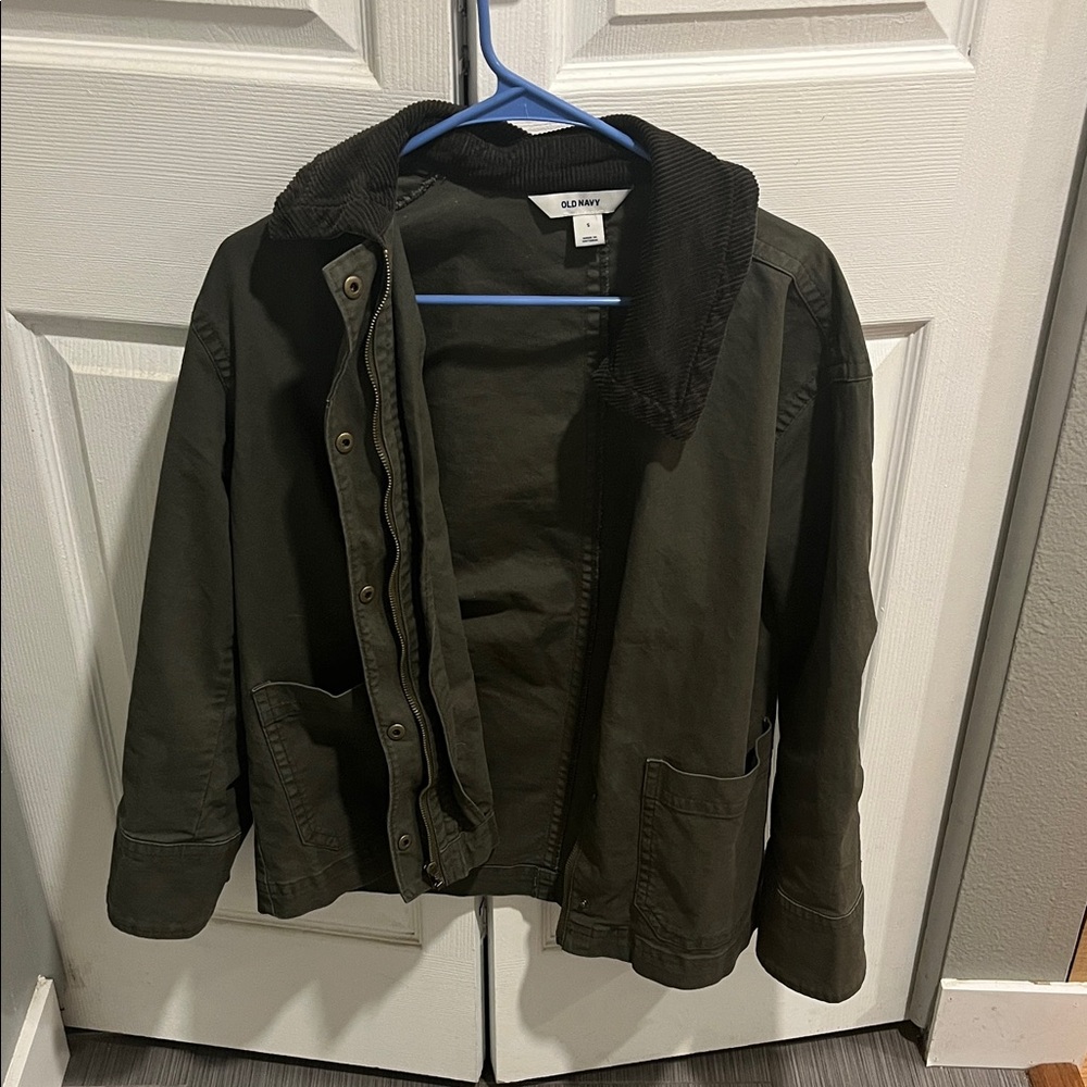 Old Navy Dark Green Barn Coat